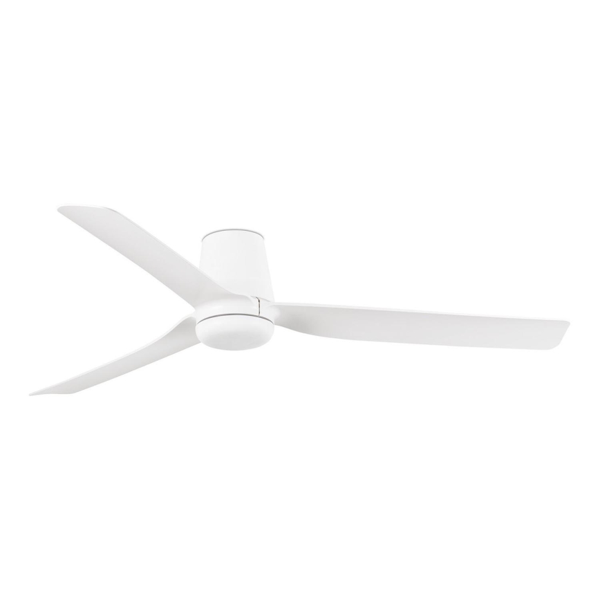 FARO 33828 - Stropni ventilator PUNT TUB M bijela pr. 130 cm + daljinski upravljač