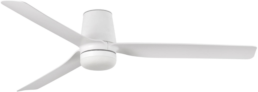 FARO 33828WT-1TW - LED Prigušivi stropni ventilator PUNT TUB M LED/18W/230V 3000/4200/6500K bijela pr. 132 cm Wi-Fi Tuya + daljinski upravljač