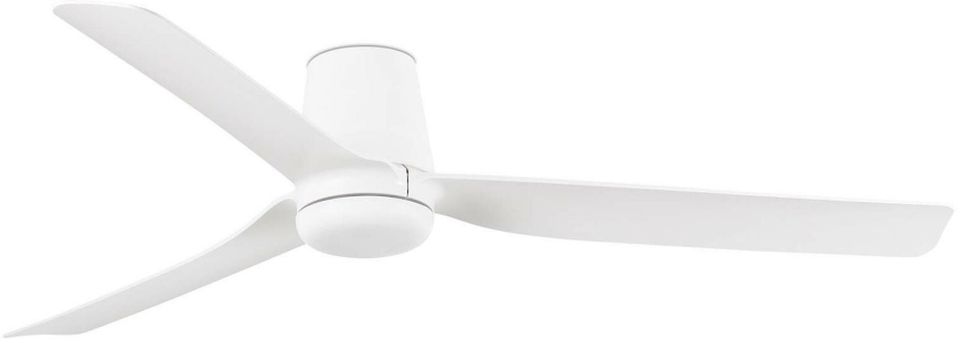 FARO 33828WT - Stropni ventilator PUNT TUB M bijela pr. 132 cm Wi-Fi Tuya + daljinski upravljač