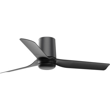FARO 33834-Stropni ventilator MINI PUNT TUB S crna pr. 90 cm + daljinski upravljač