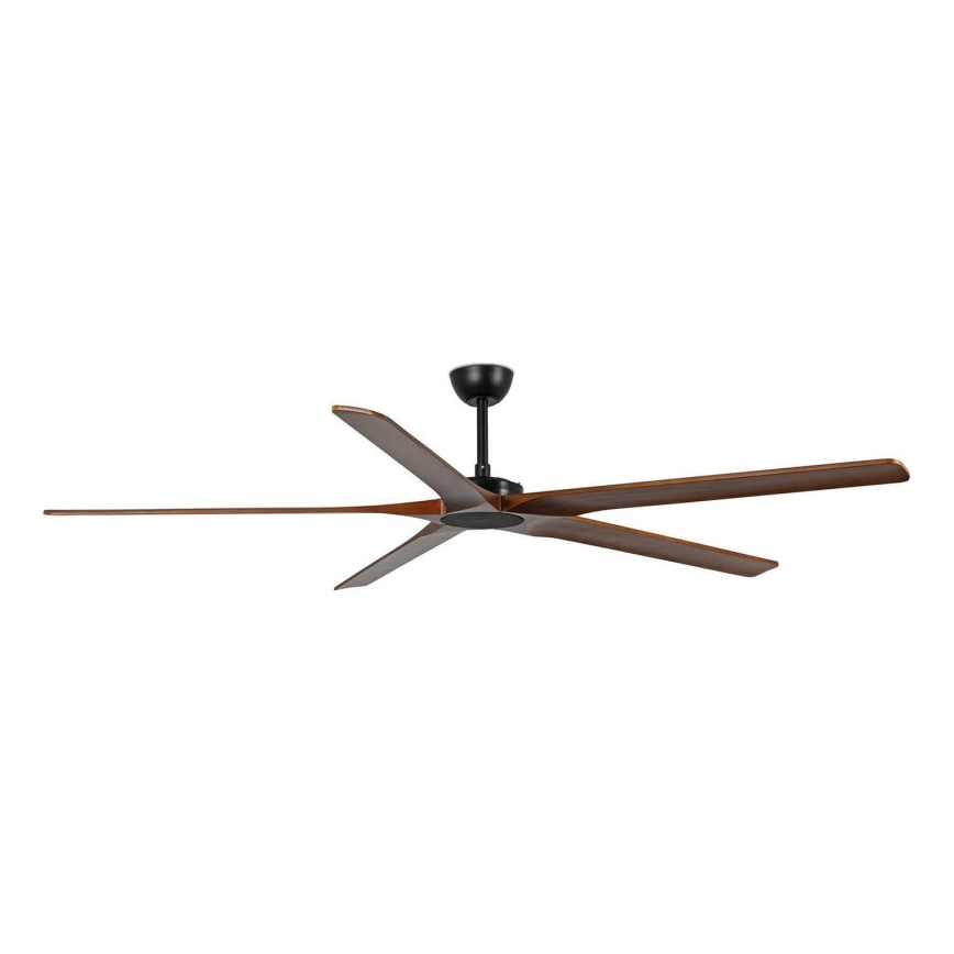 FARO 34190WT - Stropni ventilator BIGWOOD XL bor/crna pr. 200 cm Wi-Fi Tuya + daljinski upravljač