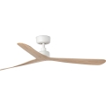 FARO 34195WT - Stropni ventilator ROCKER M promjer 132 cm bež/bijela Wi-Fi Tuya + daljinsko upravljanje