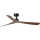 FARO 34197 - Stropni ventilator ROCKER M promjer 132 cm smeđa/crna + daljinski upravljač