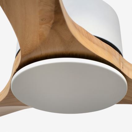 FARO 34201WPA - Stropni ventilator KAUAI XL smeđa/bijela pr. 240 cm SMART + daljinski upravljač