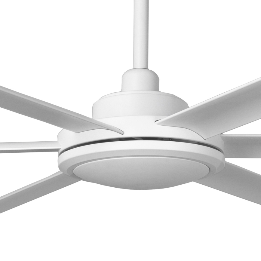 FARO 34202 - Stropni ventilator ROTTERDAM XL bijela pr. 200 cm + daljinski upravljač