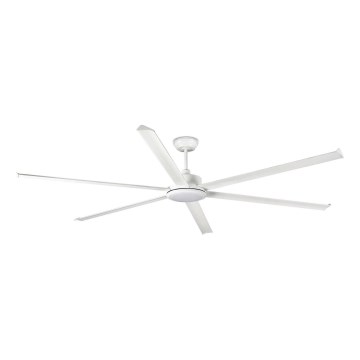 FARO 34206-130 - LED Prigušivi stropni ventilator ROTTERDAM XXL LED/32W/230V bijela pr. 250 cm + daljinski upravljač