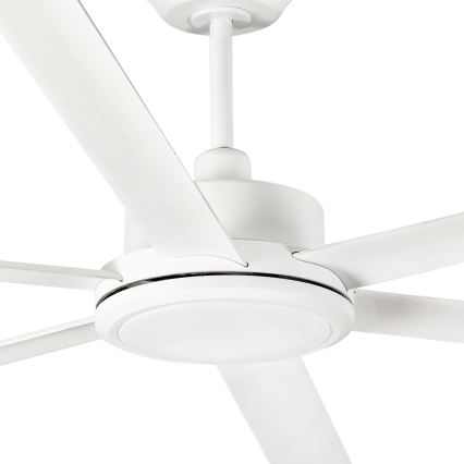 FARO 34206 - Stropni ventilator ROTTERDAM XXL bijela pr. 250 cm + daljinski upravljač