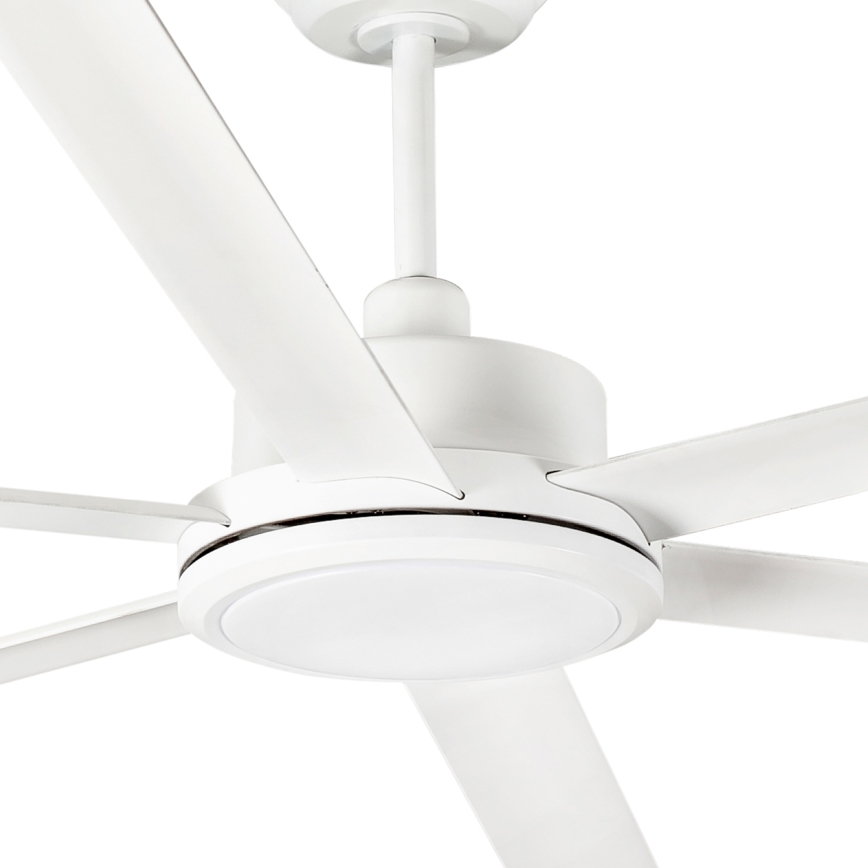 FARO 34206 - Stropni ventilator ROTTERDAM XXL bijela pr. 250 cm + daljinski upravljač