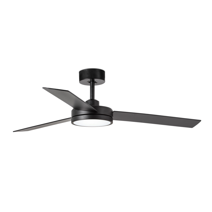 FARO 34261 - LED Stropni ventilator BARTH LED/24W/230V crna + daljinski upravljač