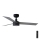 FARO 34285-1TW - LED Prigušivi stropni ventilator CRUISER S LED/18W/230V 2700/4000/6500K pr. 106 cm + daljinski upravljač