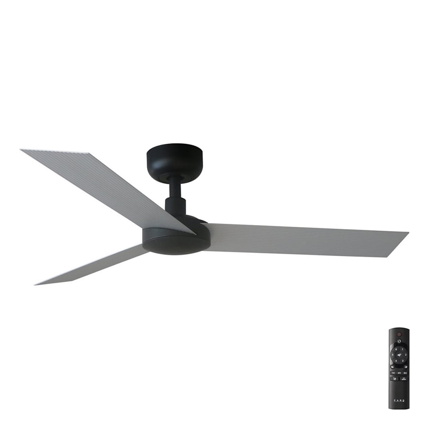 FARO 34285 - Stropni ventilator CRUISER S crna pr. 106 cm + daljinski upravljač