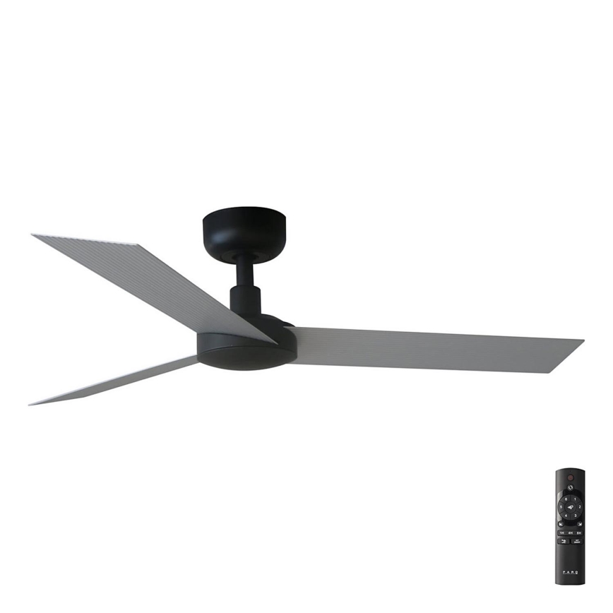 FARO 34287 - Stropni ventilator CRUISER XL crna pr. 160 cm + daljinski upravljač