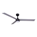 FARO 342871S - LED stropni ventilator CRUISER XL s prigušivanjem LED/18W/230V 2700/3000/4000K Ø 160 cm siva/crna + daljinski upravljač