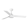 FARO 34288WT1S - LED stropni ventilator s prigušavanjem CRUISER S LED/18W/230V/2700/3000/4000K Ø 106 cm bijela Wi-Fi Tuya + daljinski upravljač