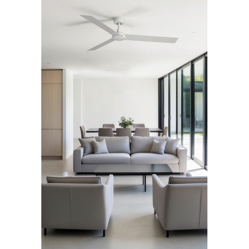 FARO 34292WP - Stropni ventilator CRUISER XL bijeli promjer 160 cm SMART + daljinski upravljač