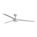 FARO 34292WT1S - LED prigušivi stropni ventilator CRUISER XL LED/18W/230V 2700/3000/4000K Ø 160 cm bijela Wi-Fi Tuya + daljinsko upravljanje
