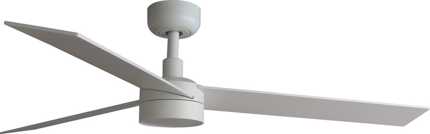 FARO 34297WT-1TW - LED Prigušivi stropni ventilator RUDDER L LED/18W/230V 2700/4350/6000K bijela pr. 132 cm Wi-Fi Tuya + daljinski upravljač