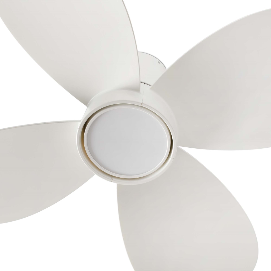 FARO 34315 - LED Prigušivi stropni ventilator KLOVER S LED/20W/230V 2700/4000/6500K bijela pr. 80 cm + daljinski upravljač