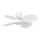 FARO 34315SWT - LED stropni ventilator s prigušivanjem KLOVER S LED/20W/230V 2700/3000/4000K Ø 80 cm bijela Wi-Fi Tuya + daljinski upravljač