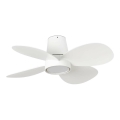 FARO 34315WT - LED Prigušivi stropni ventilator KLOVER TUB S LED/20W/230V 2700/4000/6500K bijela pr. 80 cm Wi-Fi Tuya + daljinski upravljač