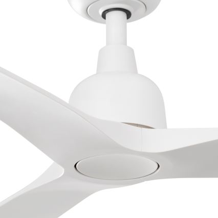 FARO 34363 - Stropni ventilator OUTWOOD L bijela pr. 150 cm IP44 + daljinski upravljač