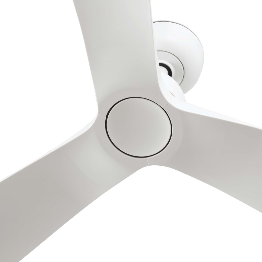 FARO 34363 - Stropni ventilator OUTWOOD L bijela pr. 150 cm IP44 + daljinski upravljač
