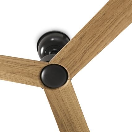 FARO 34371 - Stropni ventilator MARINE M Ø 125 cm smeđa/crna IP44 + daljinski upravljač