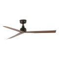 FARO 34372 - Stropni ventilator MARINE M promjer 125 cm smeđa/crna IP44 + daljinski upravljač