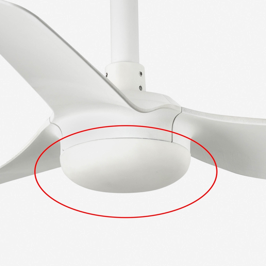 FARO 3R773 - Zamjenski poklopac za ventilator MINI PUNT, promjera 12 cm, bijeli