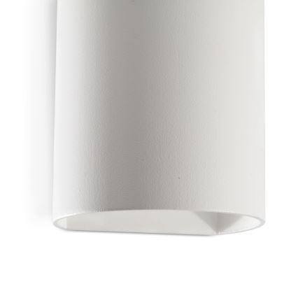 FARO 40522 - Zidna svjetiljka SOLE 1xGU10/8W/230V bijela okrugli
