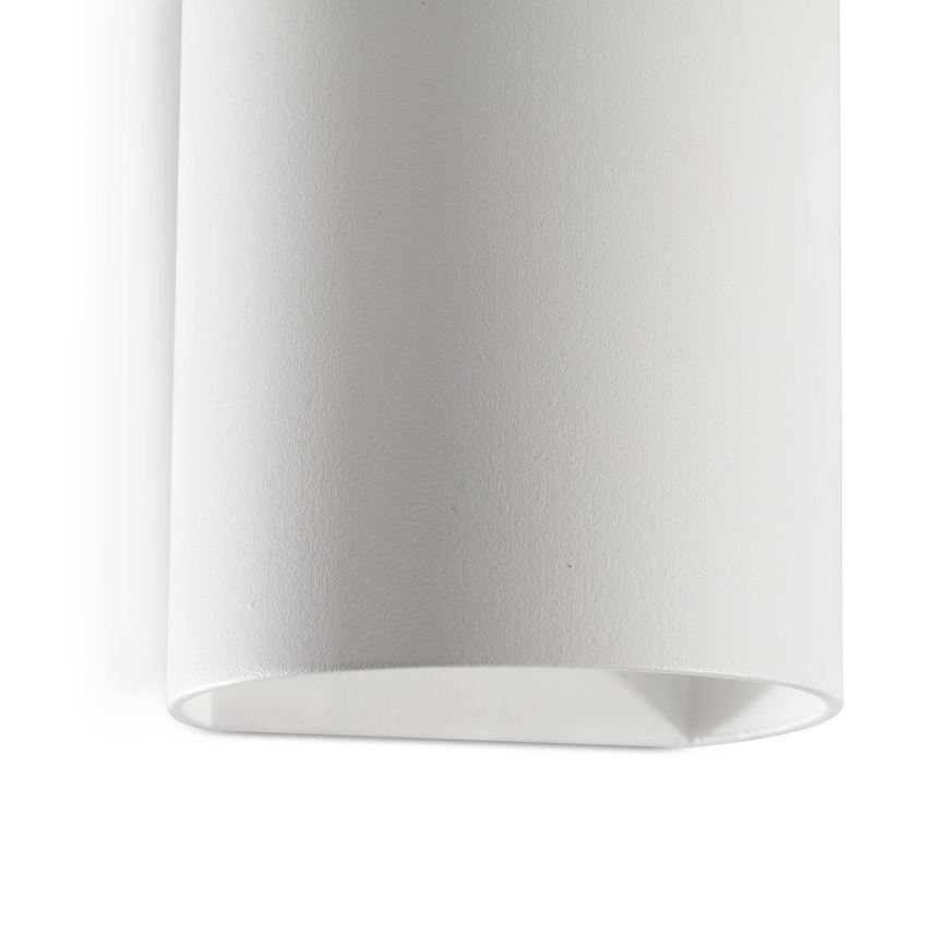 FARO 40522 - Zidna svjetiljka SOLE 1xGU10/8W/230V bijela okrugli