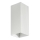 FARO 40565 - Zidna svjetiljka SOLE 2xGU10/8W/230V bijela izbrazdana uglast