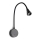 FARO 41030 - LED fleksibilna lampa BEL LED/3W/230V crna