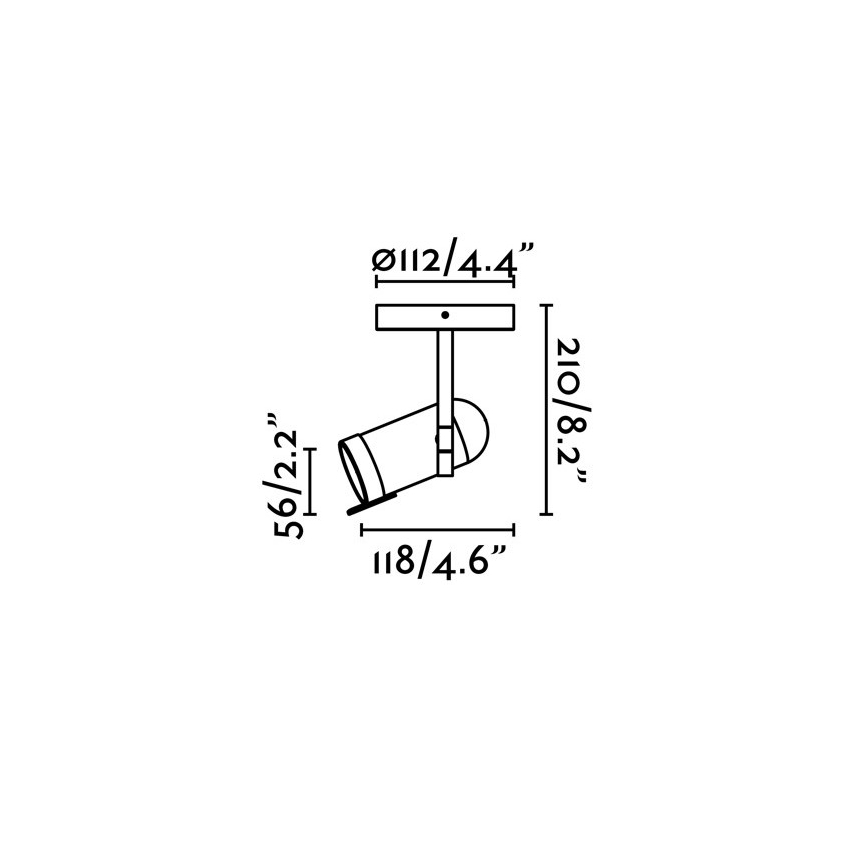 Faro 43529 - Reflektorska svjetiljka ORLEANS 1xGU10/8W/230V bijela