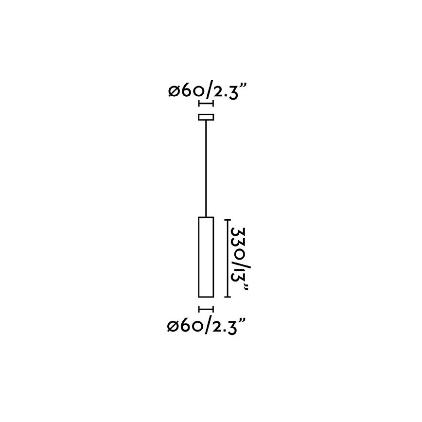 FARO 43755 - Luster na sajli STAN 1xGU10/8W/230V