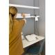 FARO 51135 - Lampa s kvačicom STUDIO 1xE14/8W/230V