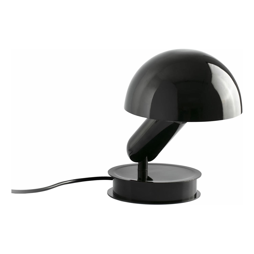 FARO 56100 - Stolna lampa s kvačicom 2u1 BELA 1xE27/15W/230V crna