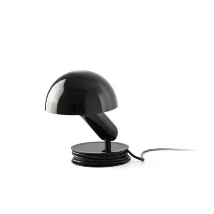 FARO 56100 - Stolna lampa s kvačicom 2u1 BELA 1xE27/15W/230V crna