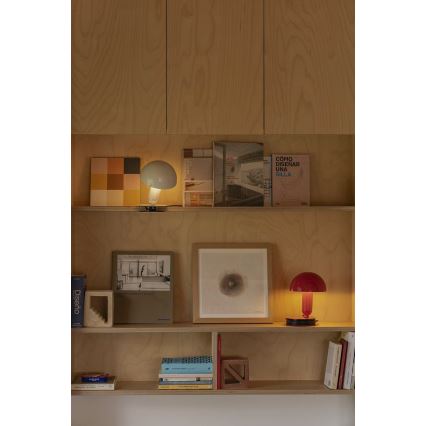FARO 56101 - Stolna lampa s kvačicom 2u1 BELA 1xE27/15W/230V bijela