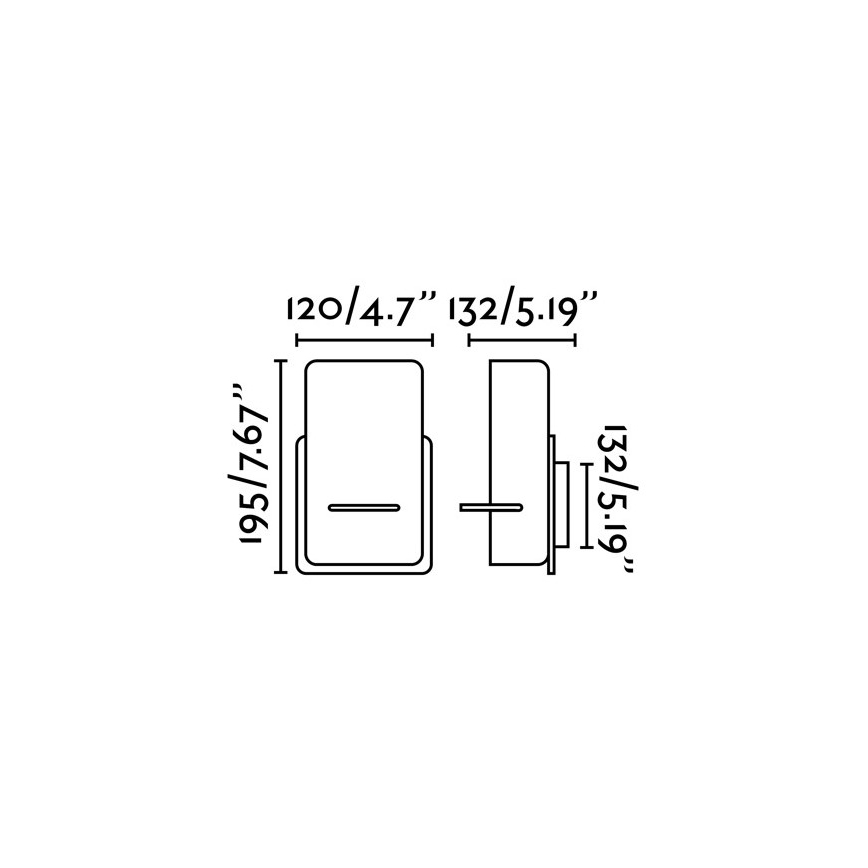 FARO 62130 - Zidna lampa SMILE 1xE27/15W/230V bijela