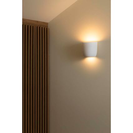 FARO 63428 - Zidna svjetiljka KAPPU 1xE14/7W/230V 15,8x15 cm bijela