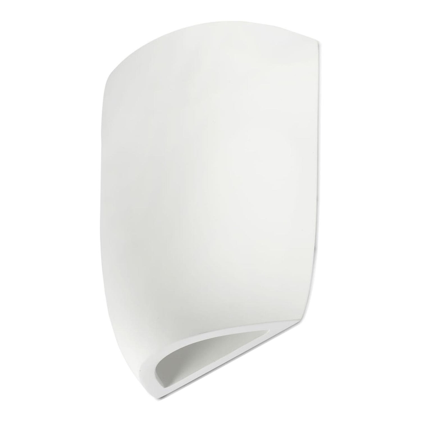 FARO 63429 - Zidna svjetiljka KAPPU 1xE14/7W/230V 25x15 cm bijela