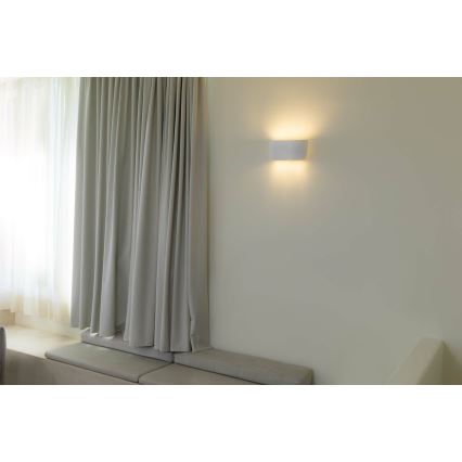 FARO 63430 - Zidna svjetiljka KAPPU 2xE14/7W/230V 16,8x30 cm bijela