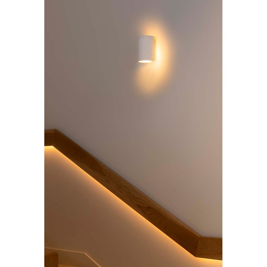 FARO 63435 - Zidna svjetiljka TRAMA 1xE14/7W/230V bijela