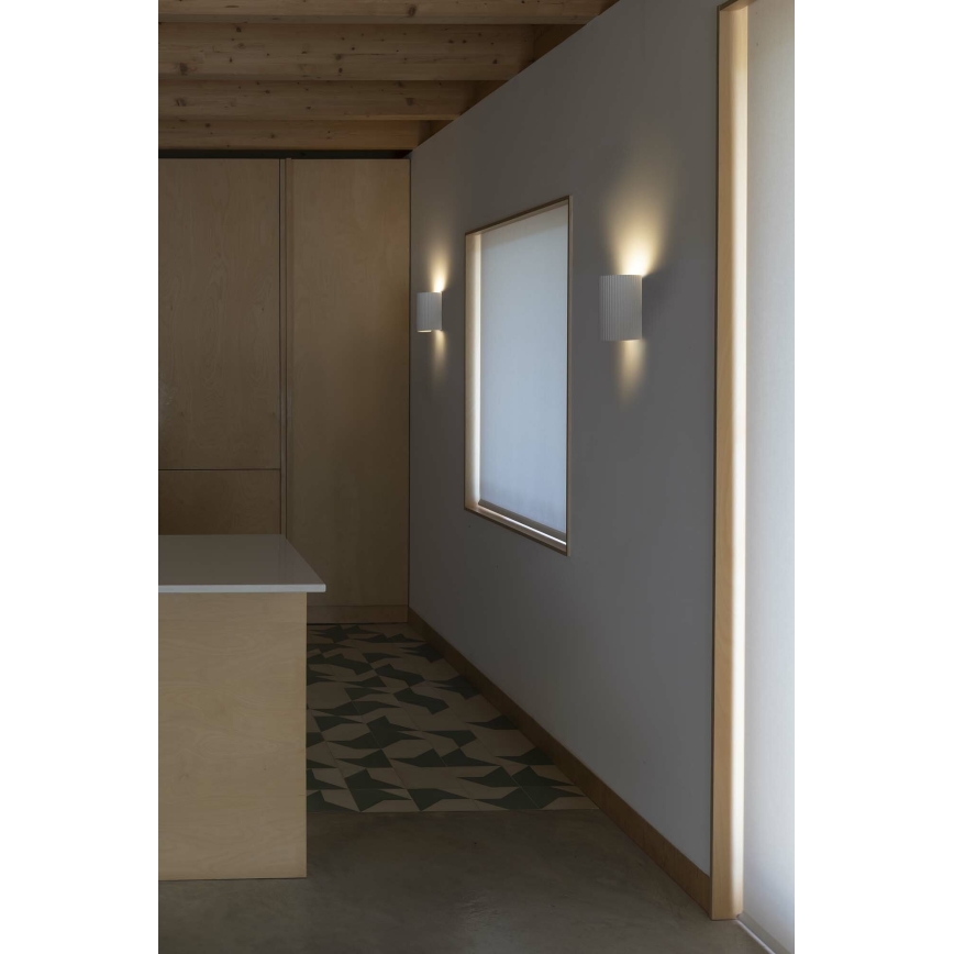 FARO 63435 - Zidna svjetiljka TRAMA 1xE14/7W/230V bijela