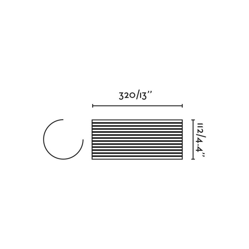 FARO 63436 - Zidna svjetiljka TRAMA 2xE14/7W/230V bijela