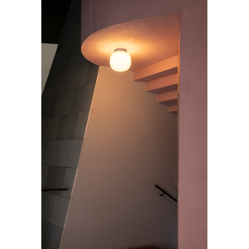 FARO 68610 - Stropna svjetiljka AMELIA 1xE27/15W/230V IP44 bijela