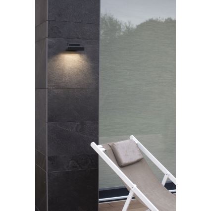 FARO 70294 - LED vanjsko zidno svjetlo BALIC LED/8W/230V 3000/4000/6500K IP65 crna