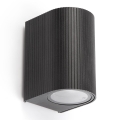 FARO 70322 - Vanjska zidna svjetiljka ESTELA 1xGU10/5W/230V IP65 crna