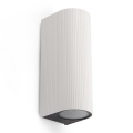 FARO 70328 - Vanjsko zidno svjetlo ESTELA 2xGU10/5W/230V IP65 bijela